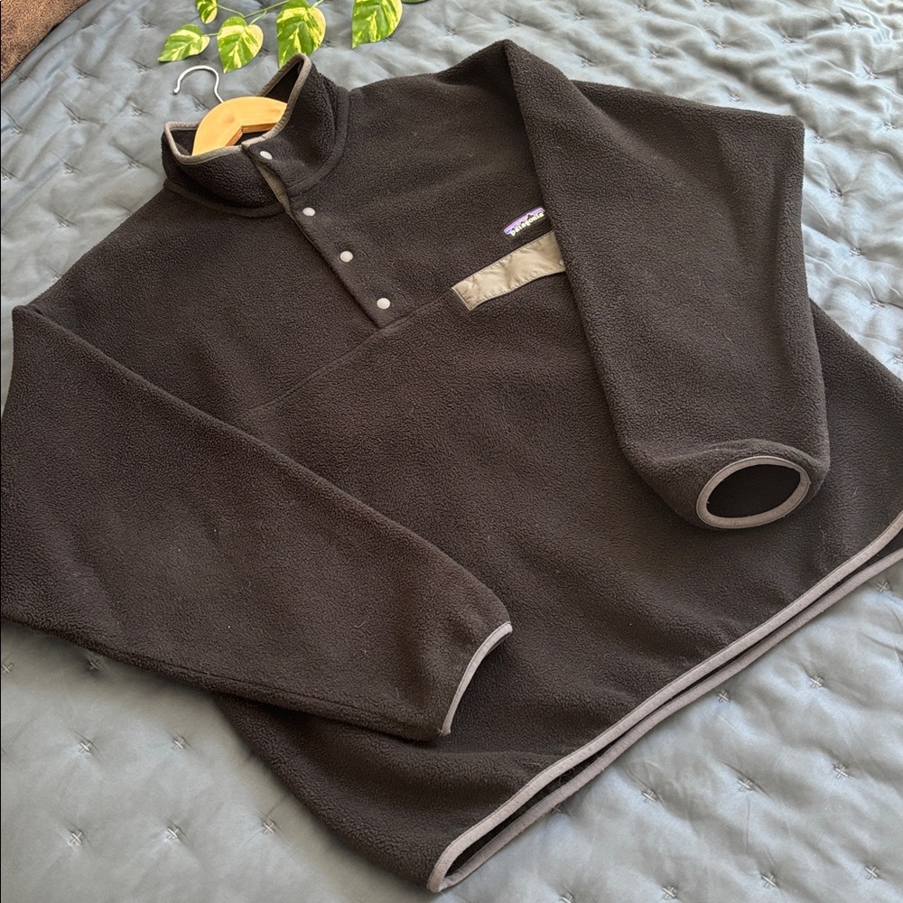 Patagonia | Men’s Synchilla Snap-T Fleece Pullover Black L